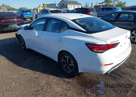 2025 Nissan Sentra Sv z USA, uszkodzony, nr VIN 3N1AB8CV5SY255646